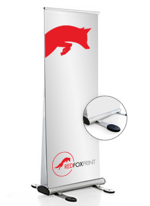 Roll-Up Duo Outdoor – System inkl. Druck