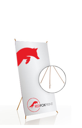 X-Banner mini – System inkl. Druck 